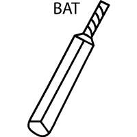 Criket Bat - Free Colouring Pages