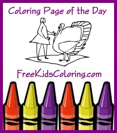 Screenshot of Coloring Page of the Day