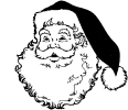 Jolly Saint Nick Coloring Page