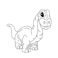 Dinosaur » Page 2 of 3 » Coloring Pages » Surfnetkids