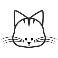 20+ Cat Face Coloring Page