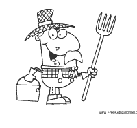 Farmer » Coloring Pages » Surfnetkids