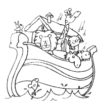 50 Coloring Pages Of Noah's Ark Animals  Free
