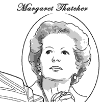 Margaret Thatcher Vector Sketch Illustration Editorial Photo - Illustration  of simplicity, conference: 188443336
