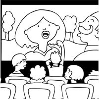Movie Theater » Coloring Pages » Surfnetkids