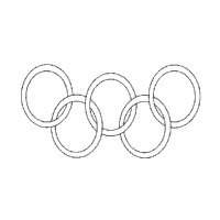 olympic rings coloring pages surfnetkids