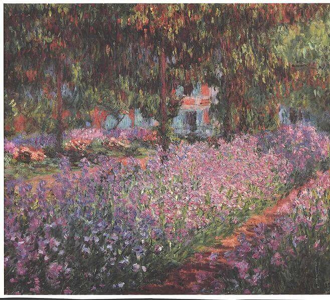 Monet’s Garden in Giverny, unknown