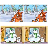 Snowy Spot the Differences