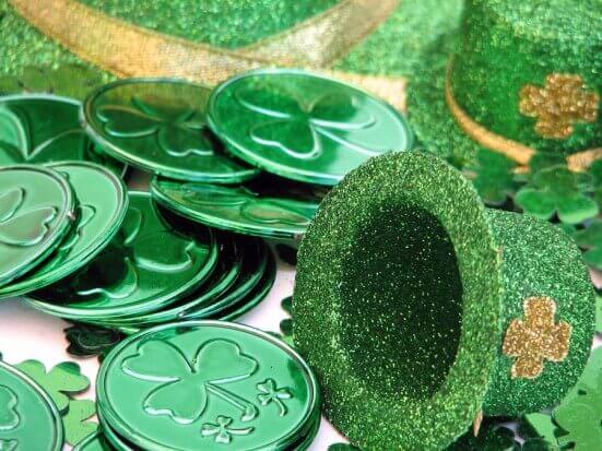 StPatricksDayHatCoins